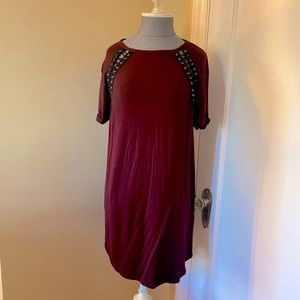 Forever21 Women’s Navy Red Dress Size S